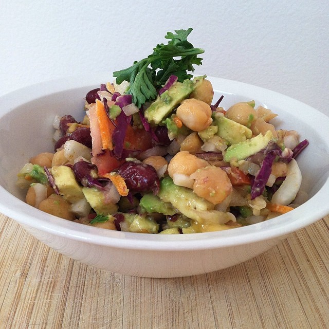 Bean and Avocado Salad