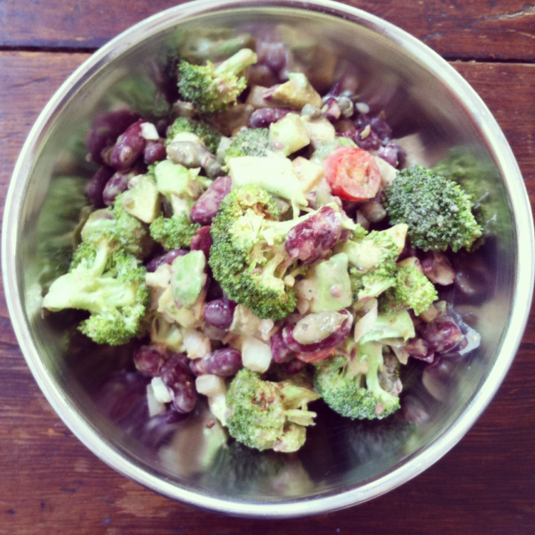 Vegan Smoked Paprika and Broccoli Salad