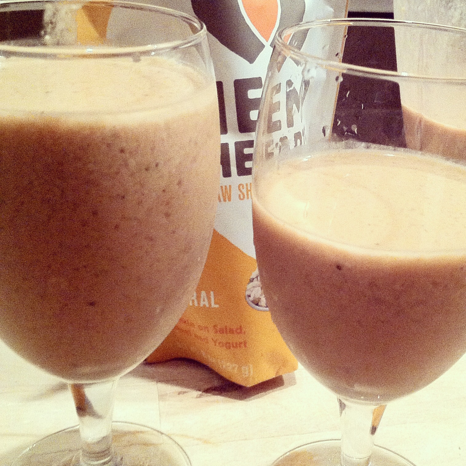 Vegan Chocolate Banana PB Hemp Smoothie