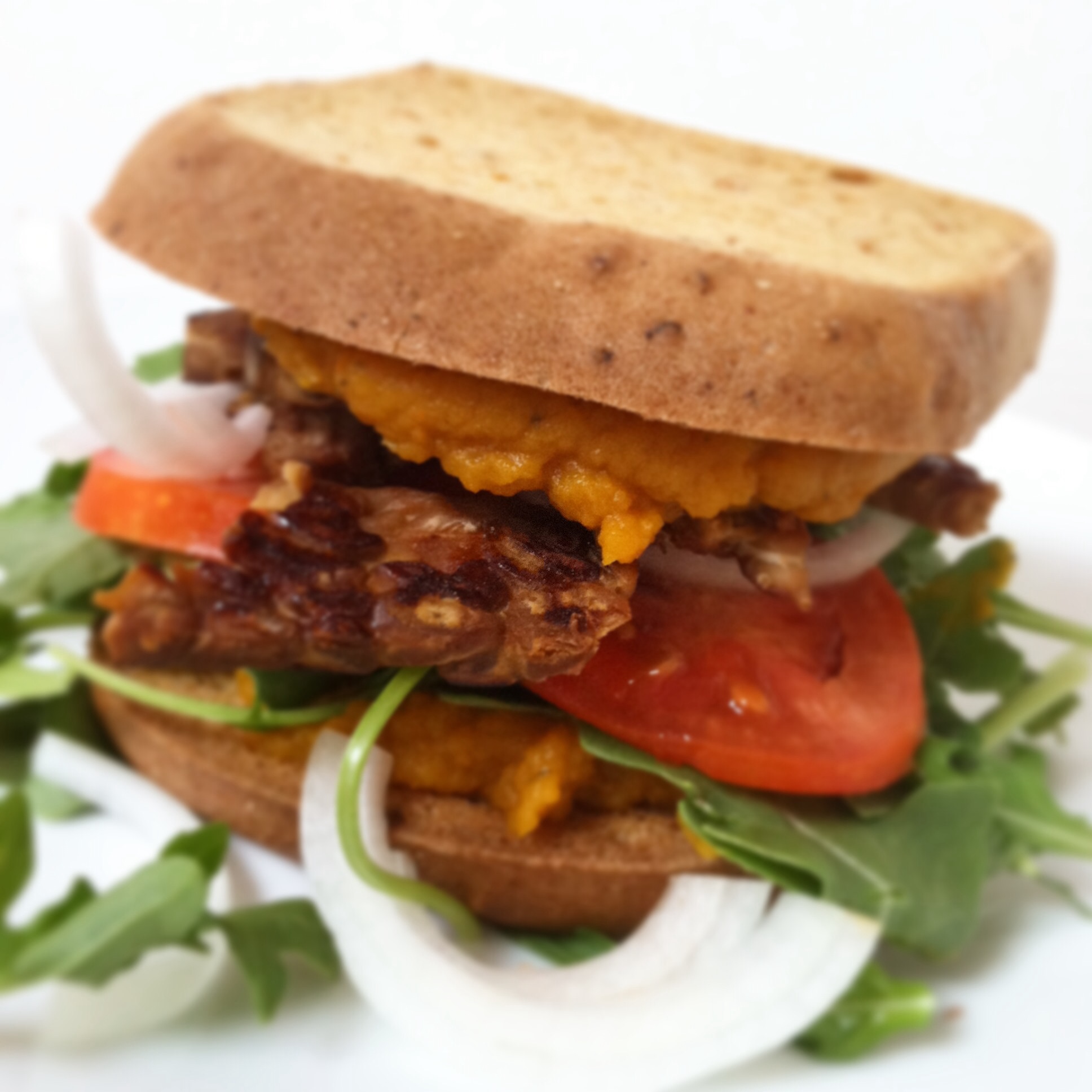 Vegan Pumpkin BLT