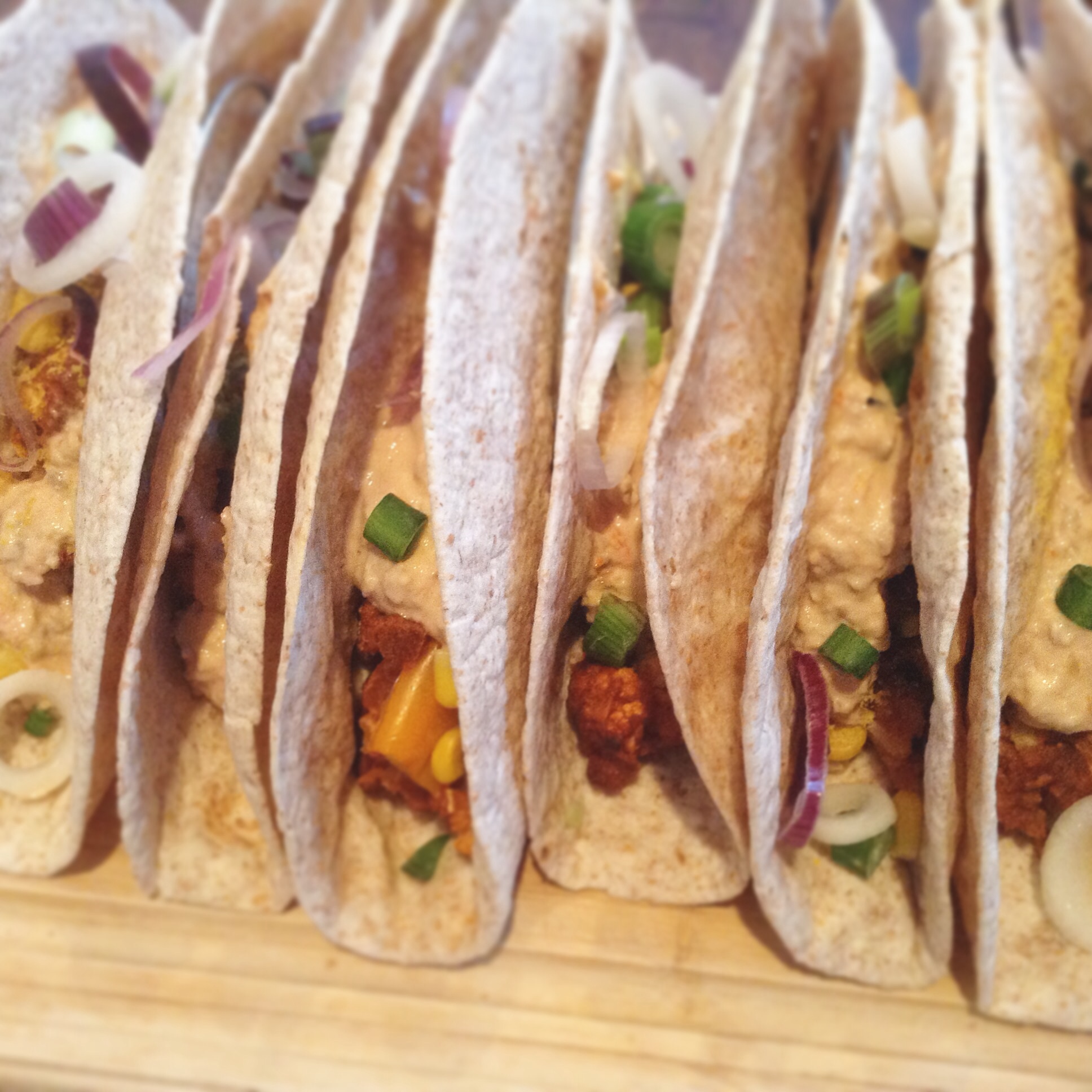 Smokey BBQ Cauliflower Tacos With Roasted Tomato & Sunflower Seed Aioli