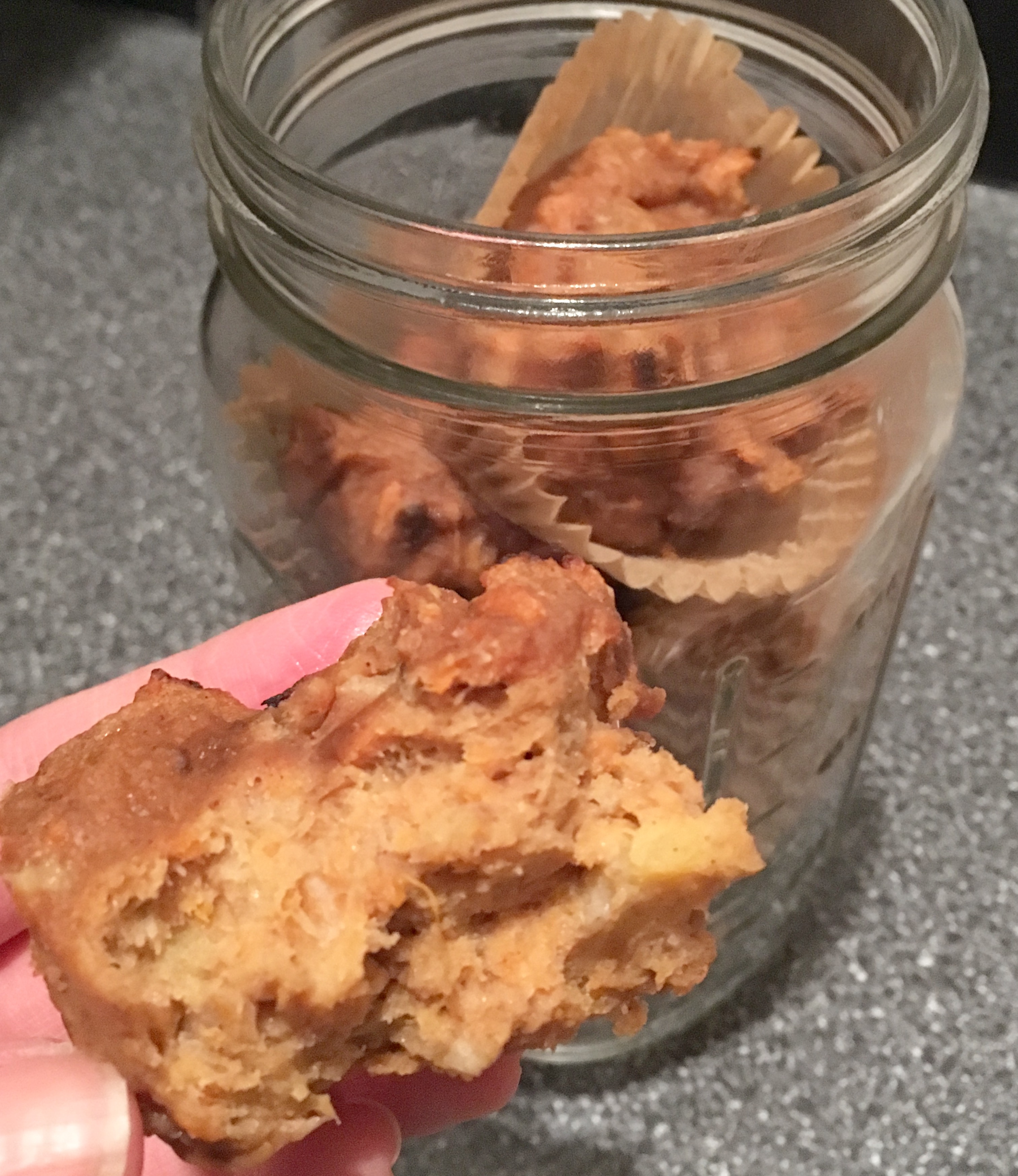 GF Sweet Potato Banana Muffins