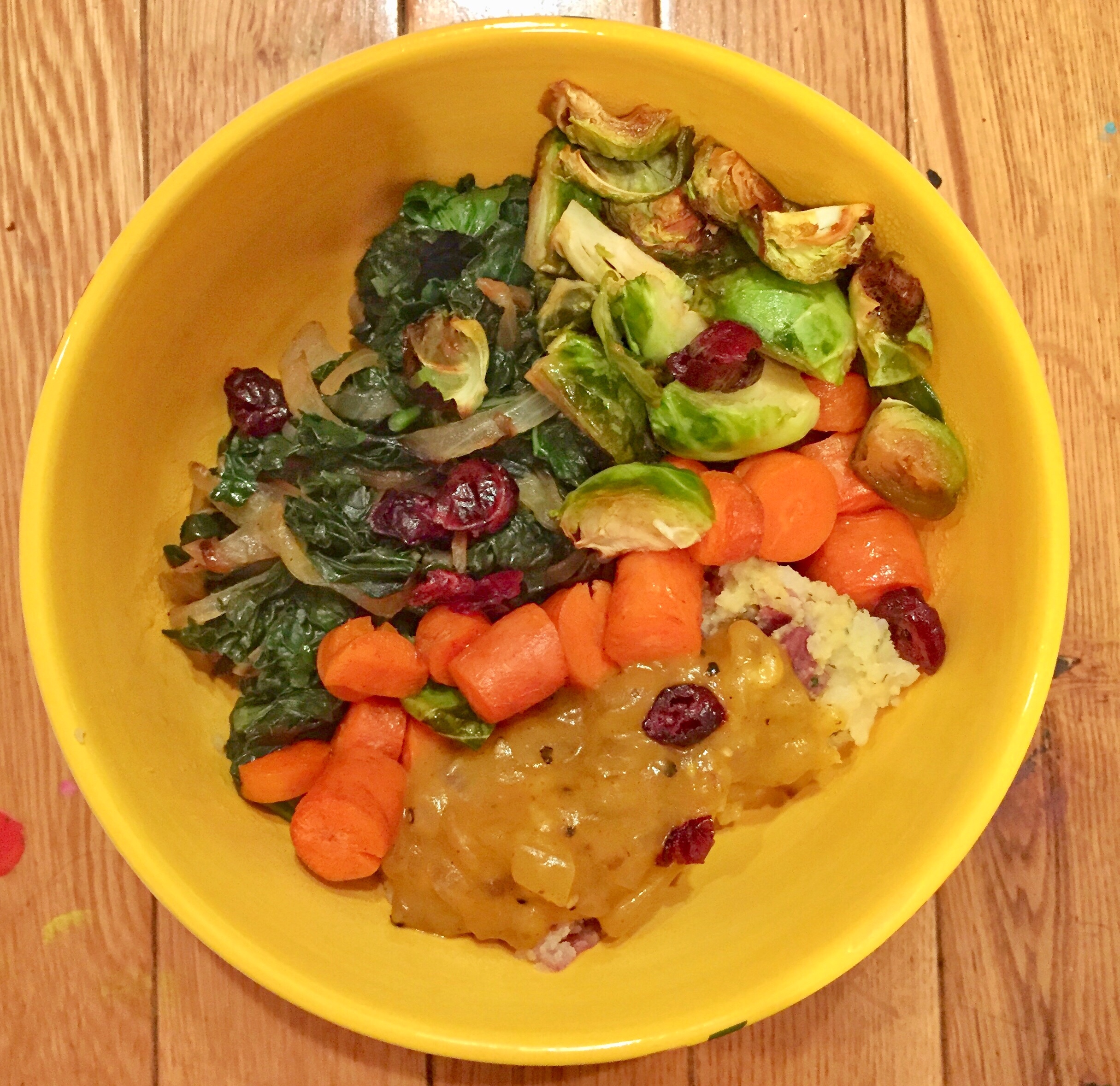 Vegan Thanksgiving Bowl