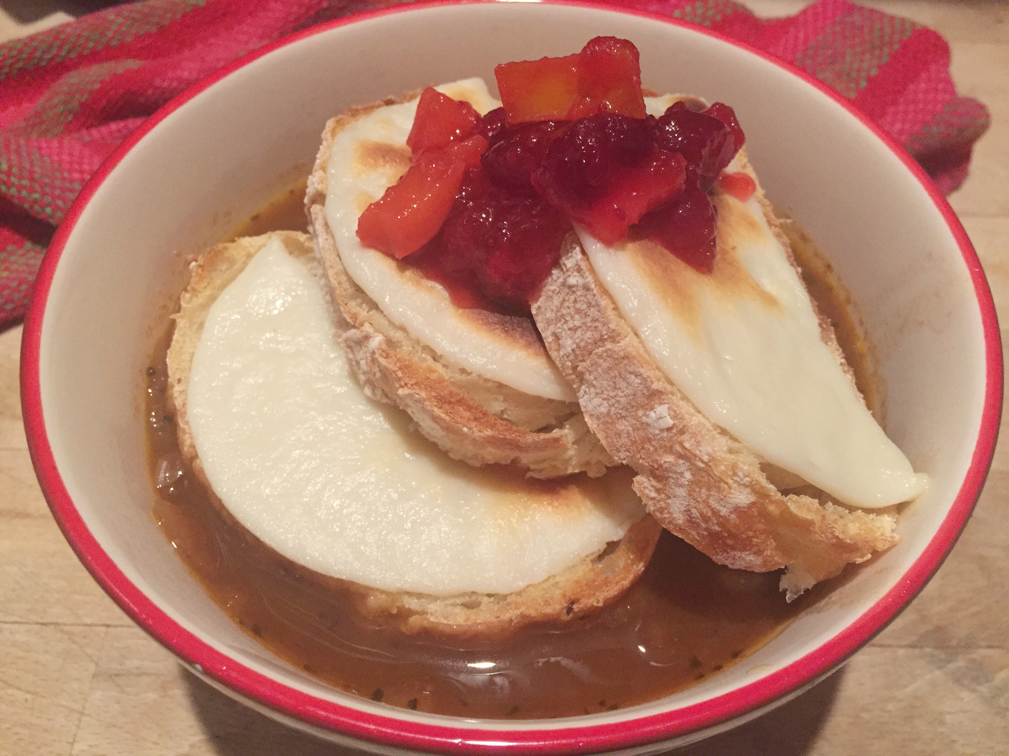 Quick Thanksgiving French Onion Soup